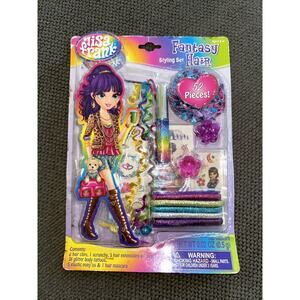 2012 Lisa Frank Fantasy Hair Styling Set NOS 52 Pieces